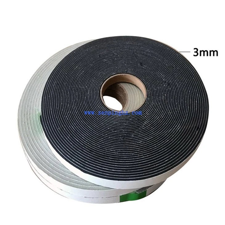 Black PVC Foam strip